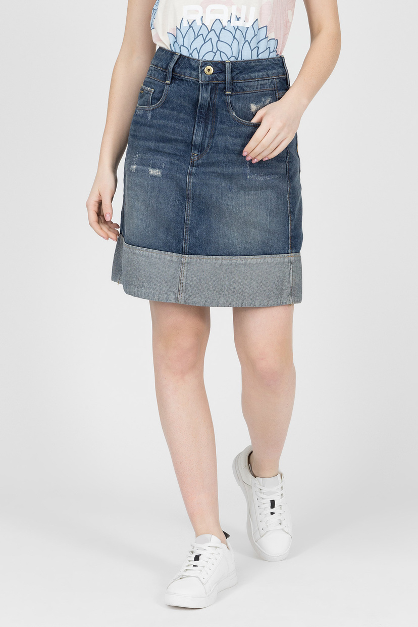 

Женская синяя джинсовая юбка G-Star RAW  D12365,8973, Женская синяя джинсовая юбка G-Star RAW 25 D12365,8973