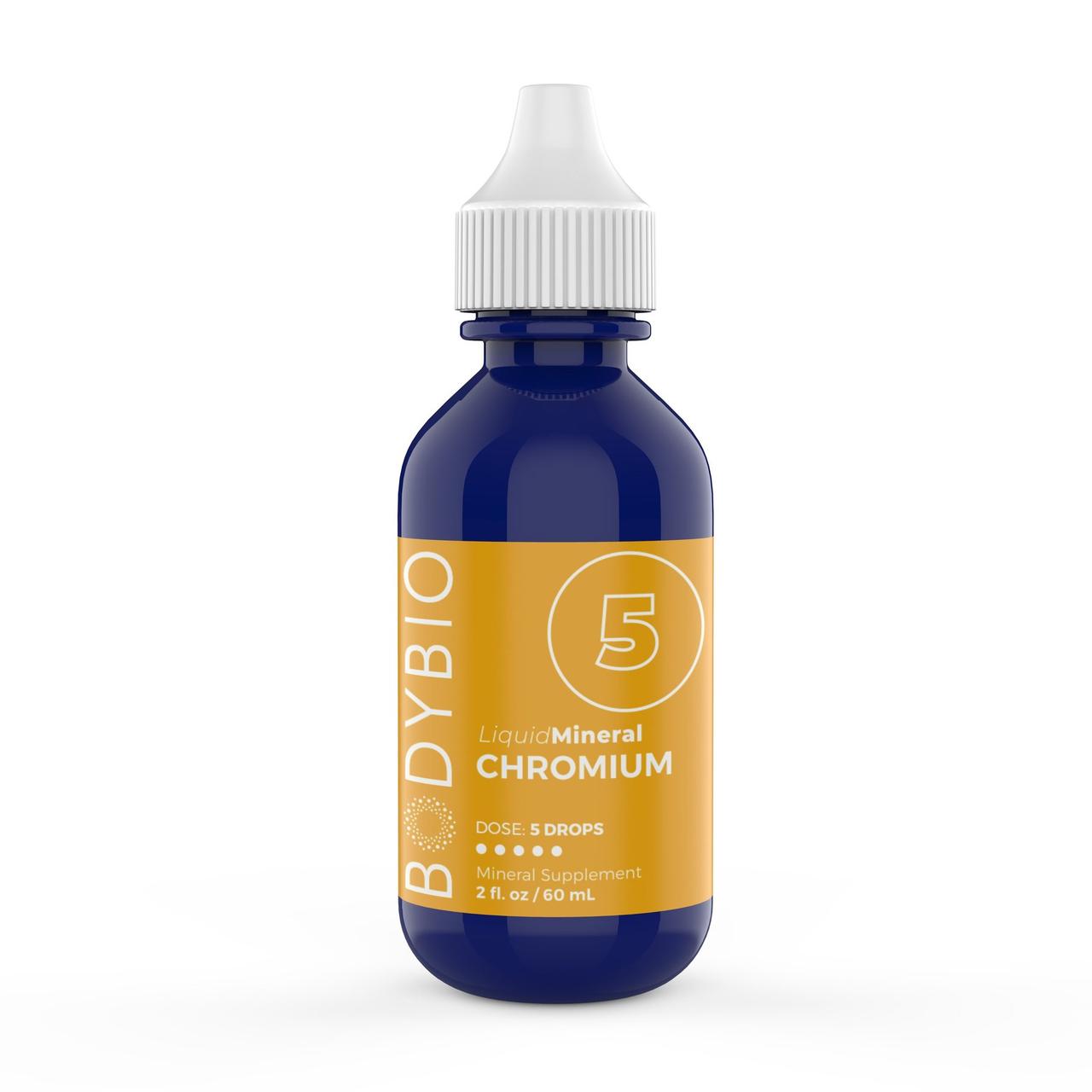 

Хром жидкий минерал BodyBio Chromium Liquid Mineral 60 мл