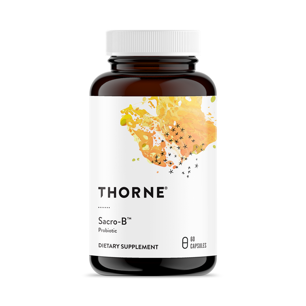 

Пробиотик Сахаромицеты Булларди Thorne Research Sacro-B 60 капсул