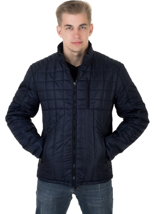 

Демисезонная мужская куртка MODA 00053-1 (54 ) XXXL Темно - синий (00053-1 D)