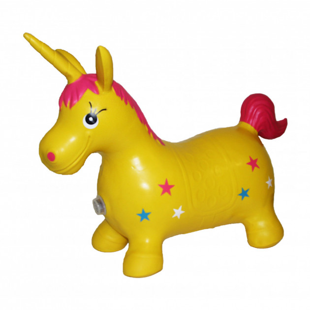 

Прыгуны-животные Bambi Единорог MS 3290 Yellow (23758) Желтый