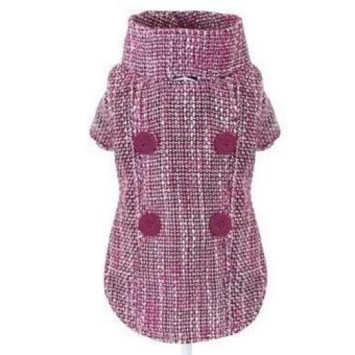 

Пальто для собак Croci Pinky Tweed Розовое 25 см