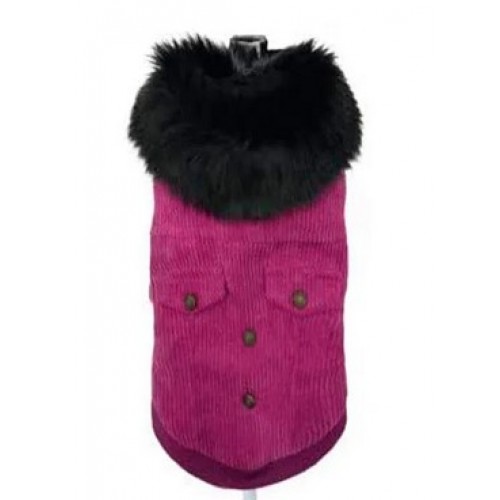 

Куртка для собак Croci Pink Velvet утепленная Розовая 30 см