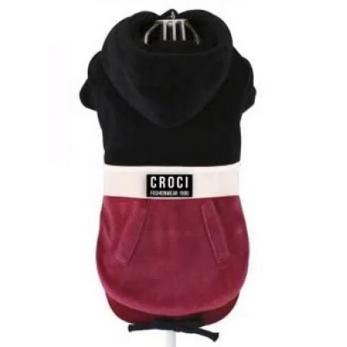 

Толстовка для собак Croci Fashionwear Черная 30 см