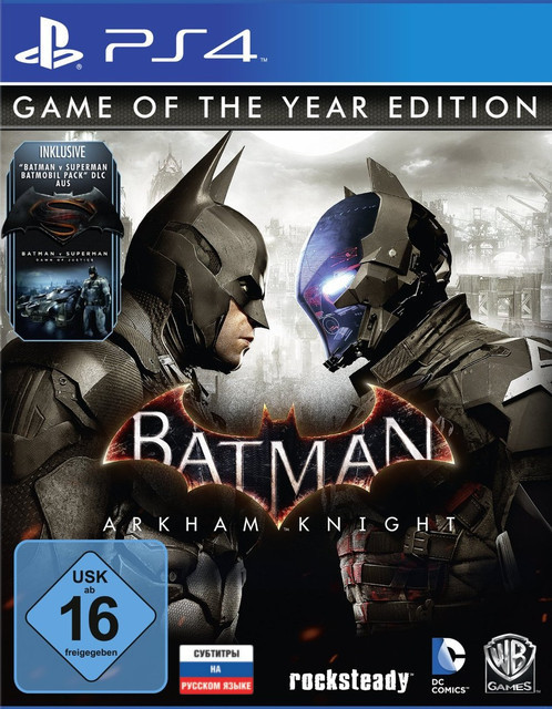 

Batman Arkham Knight Game of the Year Edition (PS4, русские субтитры)