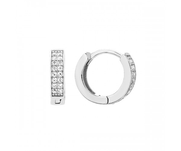 

Серьги-конго серебряные дорожка с фианитами D4157OR0011 R14