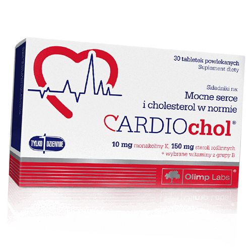 

Комплекс для здоровья сердца, Cardiochol, Olimp Nutrition 30таб (36283056)
