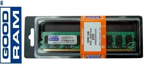 

Модуль памяти DDR2 2GB/800 GOODRAM (GR800D264L6/2G)