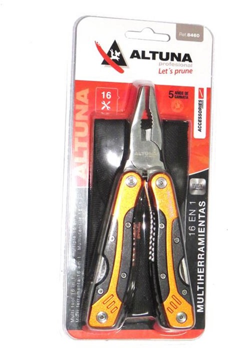 

Мультитул Altuna 160 мм 16 в 1 (8460.A)