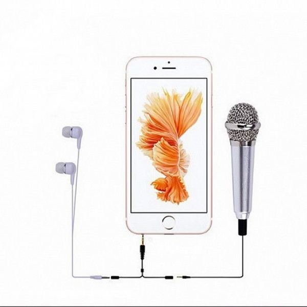

Мини микрофон для записи и караоке на смартфоне