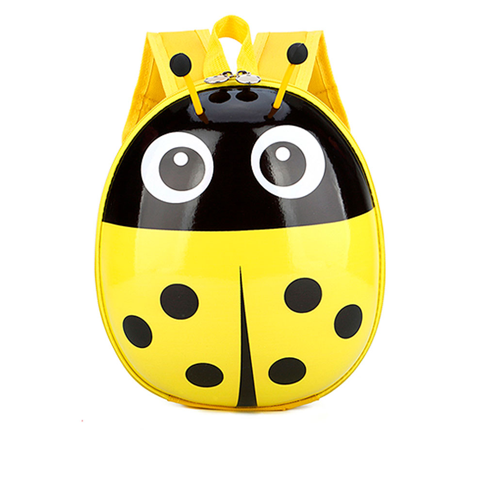 

Рюкзак детский Active Baby 3D каркасный водонепроницаемый Божья коровка Yellow