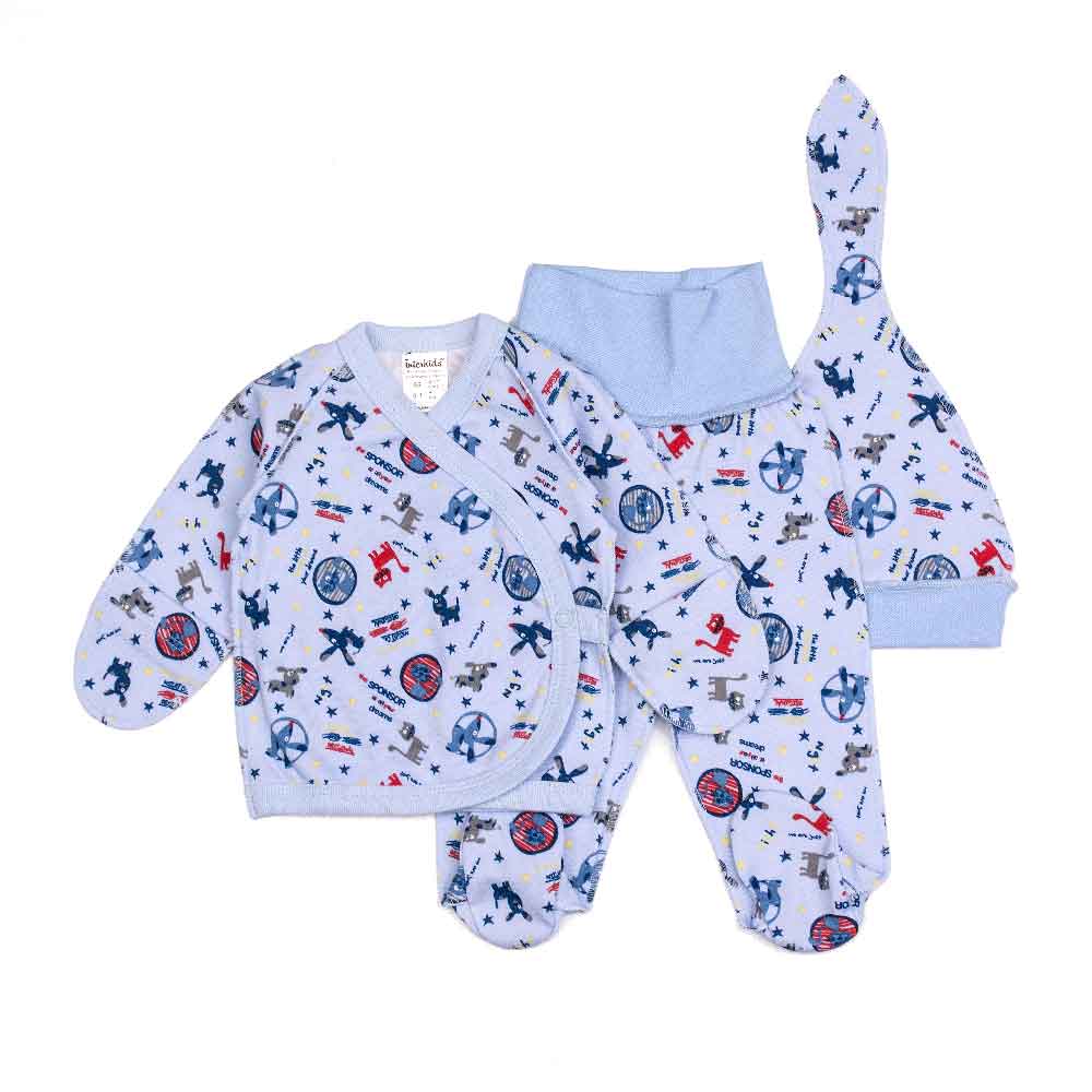 

Комплект Такса Interkids 0-1 месяцев 56 см Разноцветный 5664
