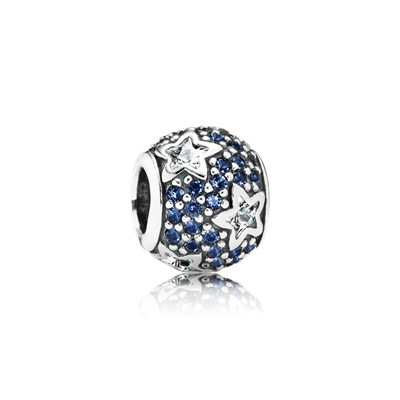 

Серебряный Шарм Пандора Сияние Звезды 791382CZ