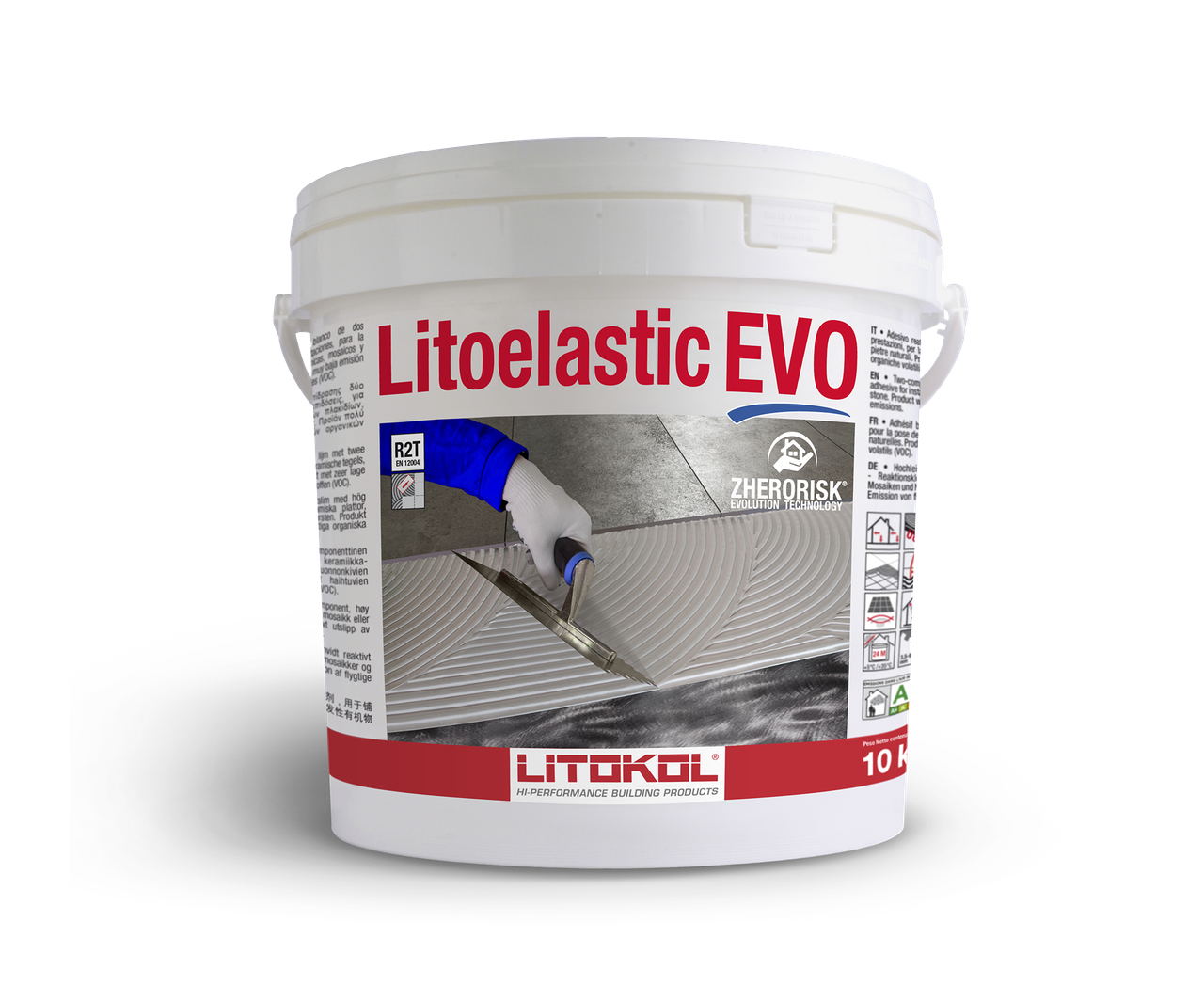 

Реактивный клей Litokol Litoelastic EVO (литоэластик) 10 кг, двухкомп. эпоксидно-полиуретановый