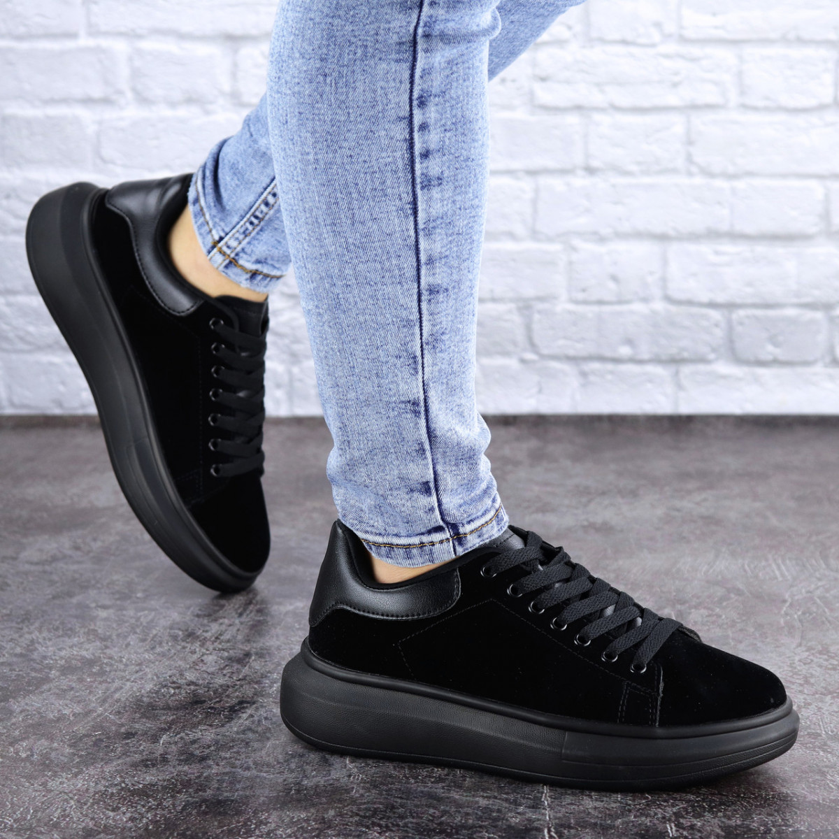 

Кеды женские Fashion Alenie 2101 39 размер 24,5 см Черный