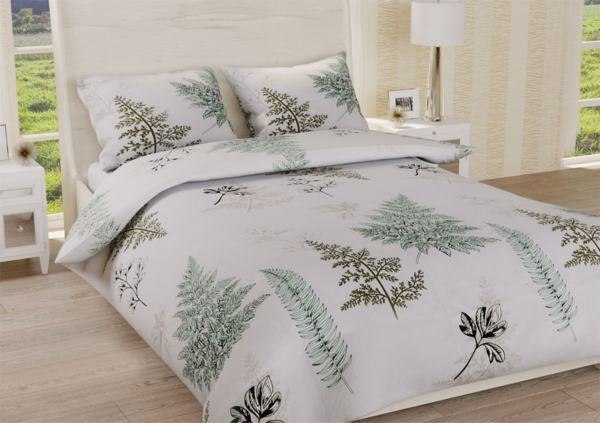 

Постельное белье Ранфорс Органик Р 417 Leleka-Textile полуторный цветной (1354/2988)