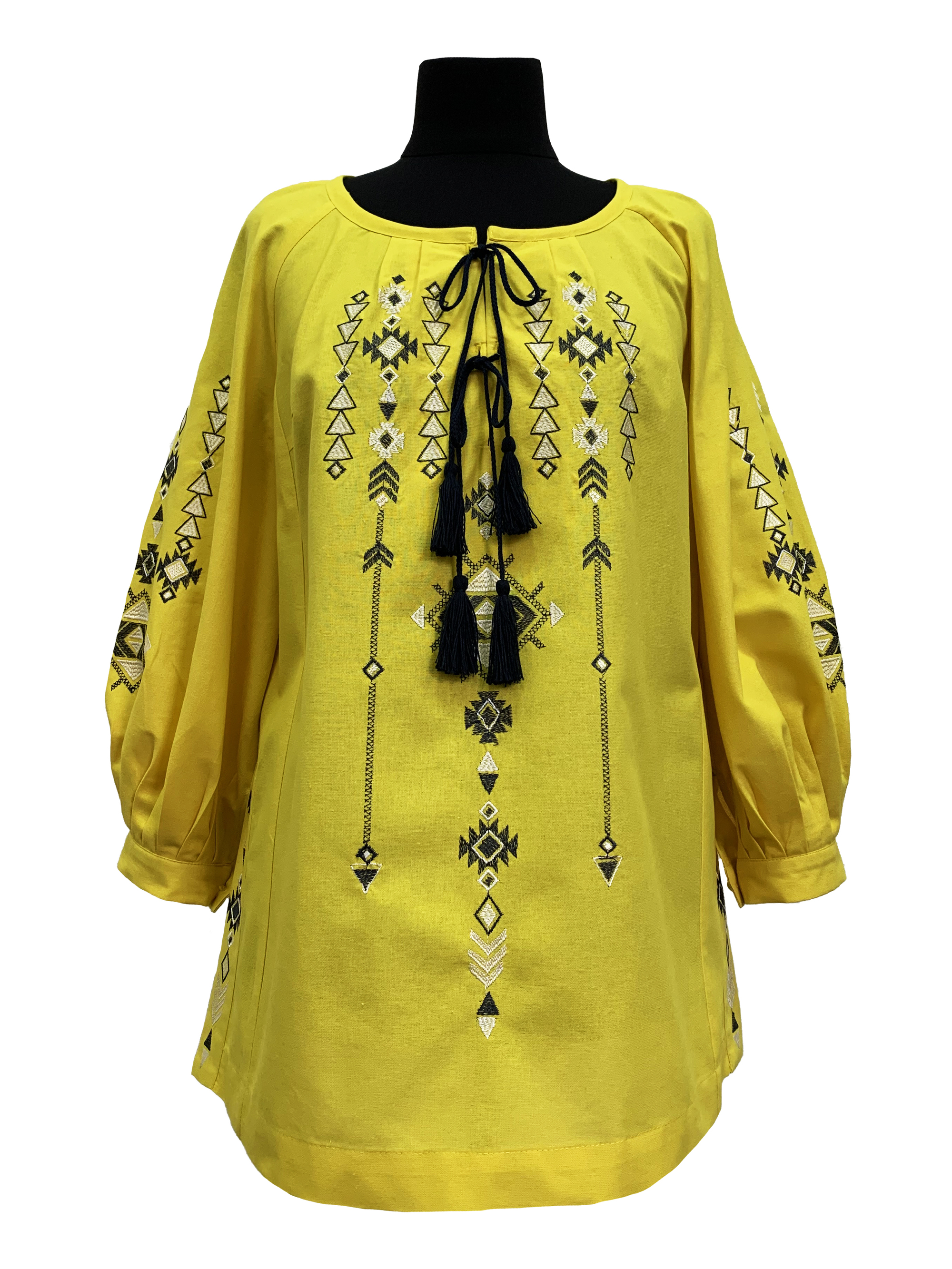 

Блуза Галерея льону Терция желтый 52 9055/52/1581