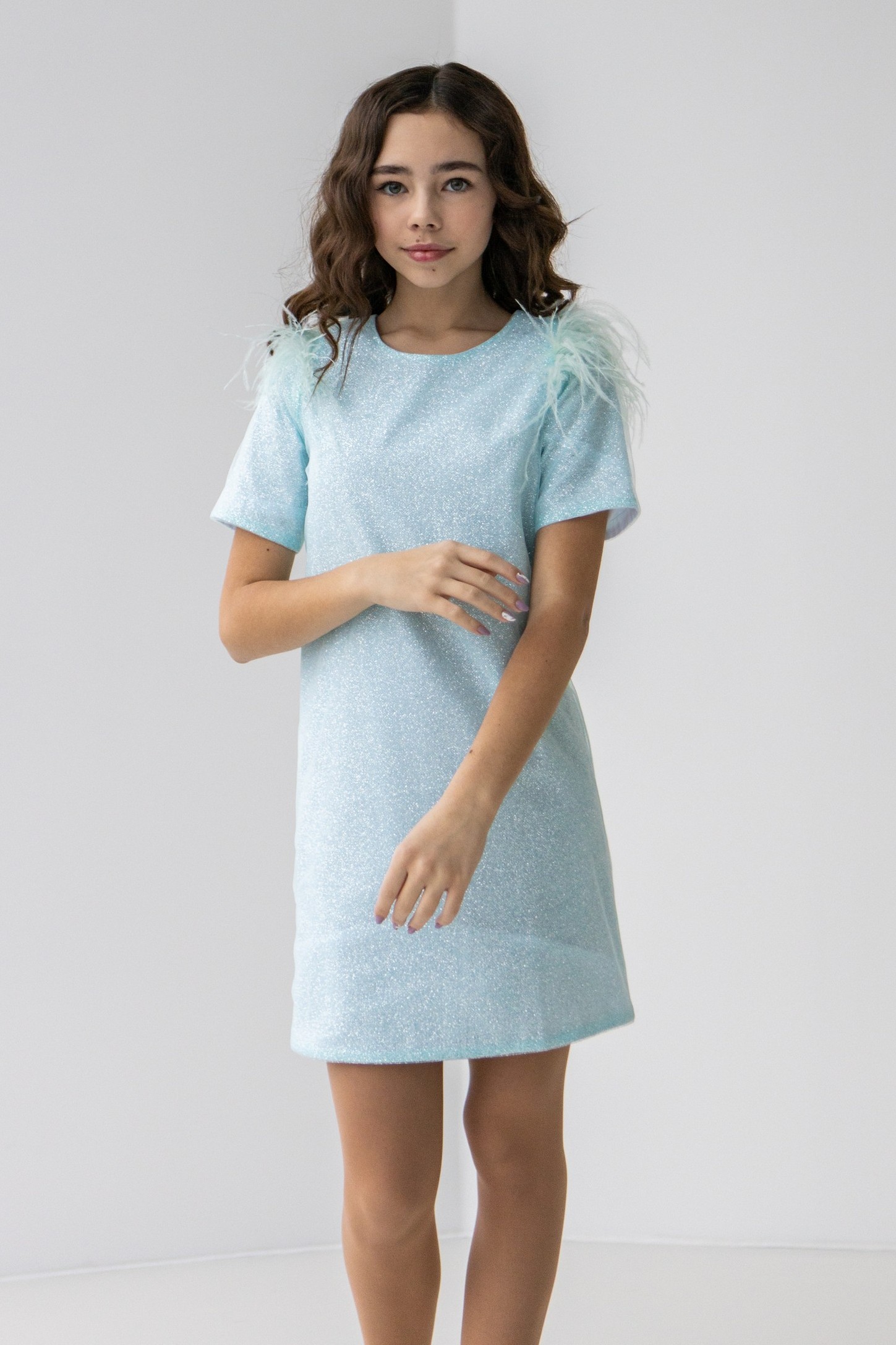 

Платье Suzie Мириам 158 см Бирюзовое ПЛ65009п