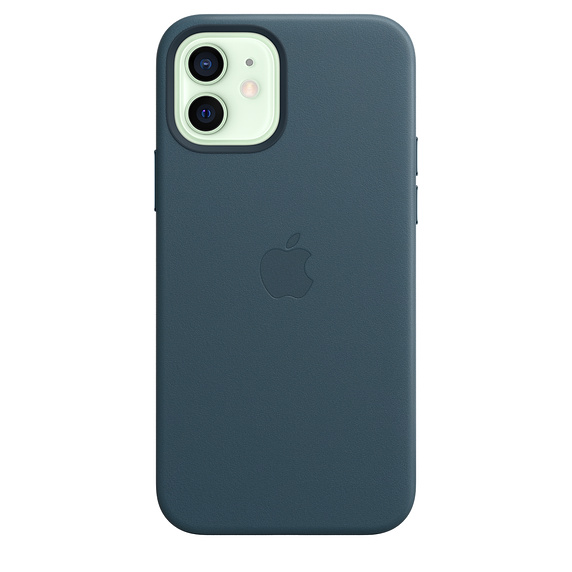 

Чехол ARS Leather case MagSafe для iPhone 12 Baltic Blue (LC-0206)