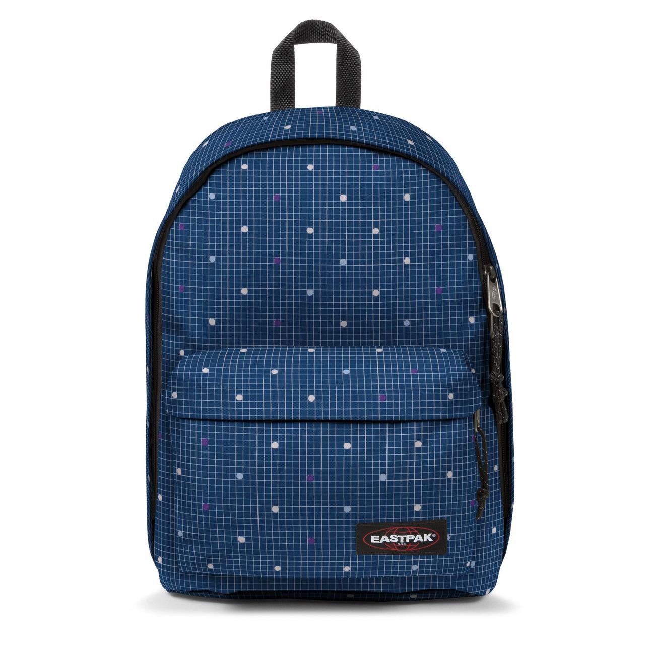 

Рюкзак Eastpak Out Of Office Little Grid, 27 л, синий