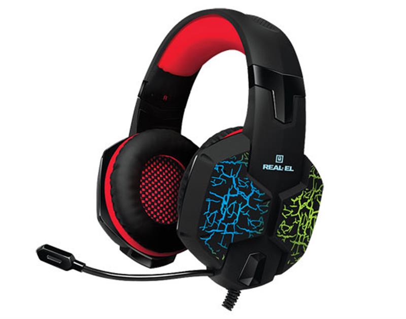 

Гарнитура REAL-EL GDX-7750 Black/Red