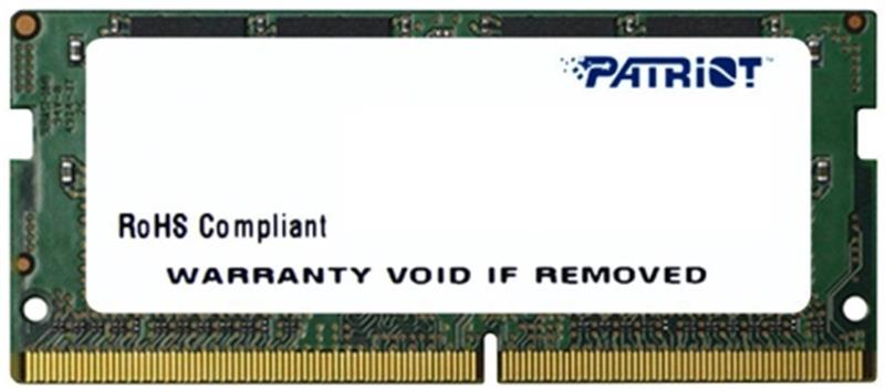 

Модуль памяти SO-DIMM 4GB/2400 DDR4 Patriot Signature (PSD44G240041S)