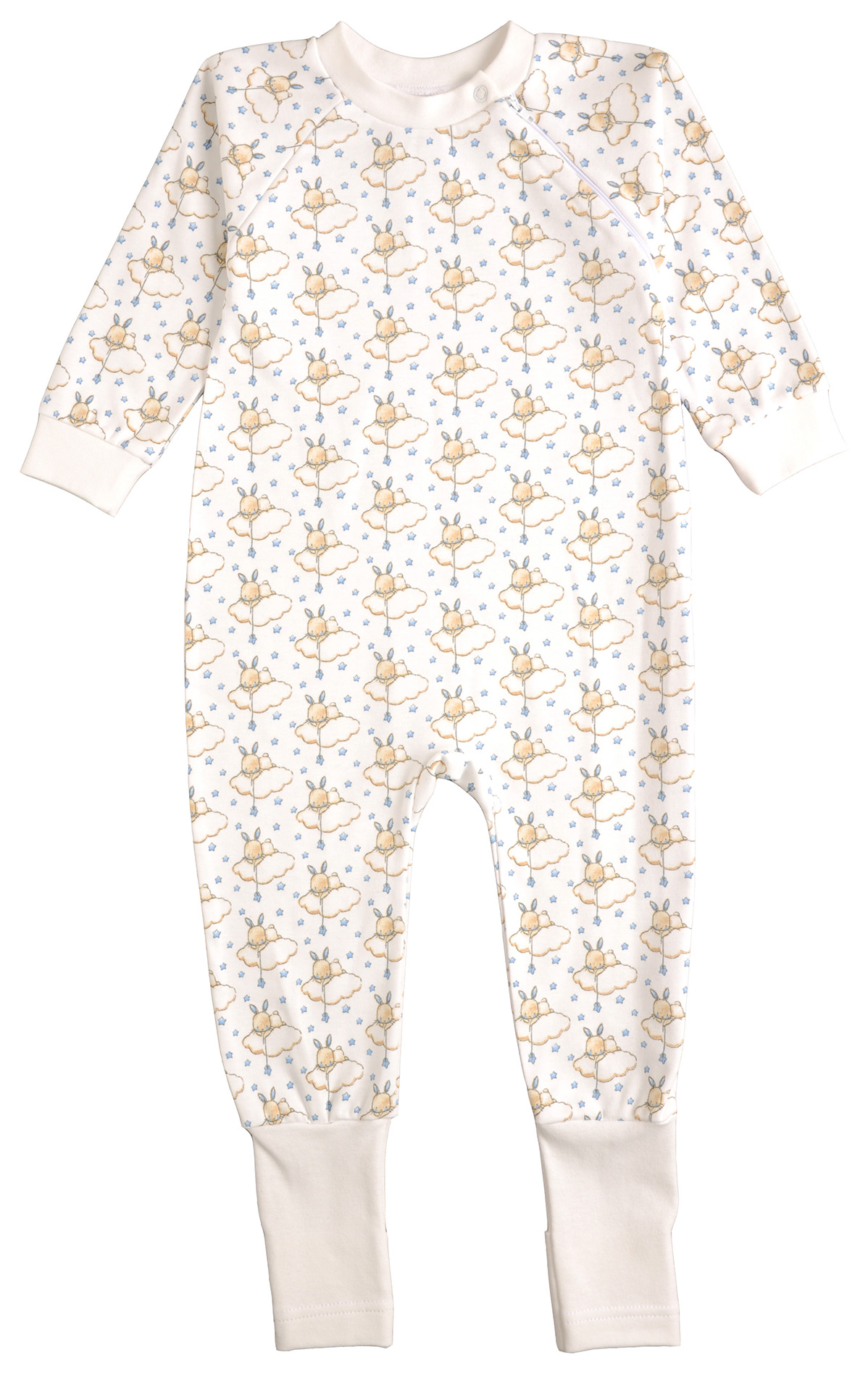 

Комбинезон-слип Garden Baby Облако для зайки 10408-02 92 см Молочный