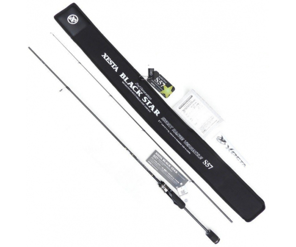 

Спиннинговое удилище Xesta Black Star 2nd Generation S57 0.2-5г 1.7м (арт.3838S-57)