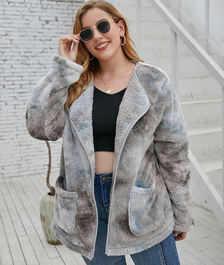 

Кардиган женский с карманами Gray tint Berni Fashion PLUS (XXL) Серый