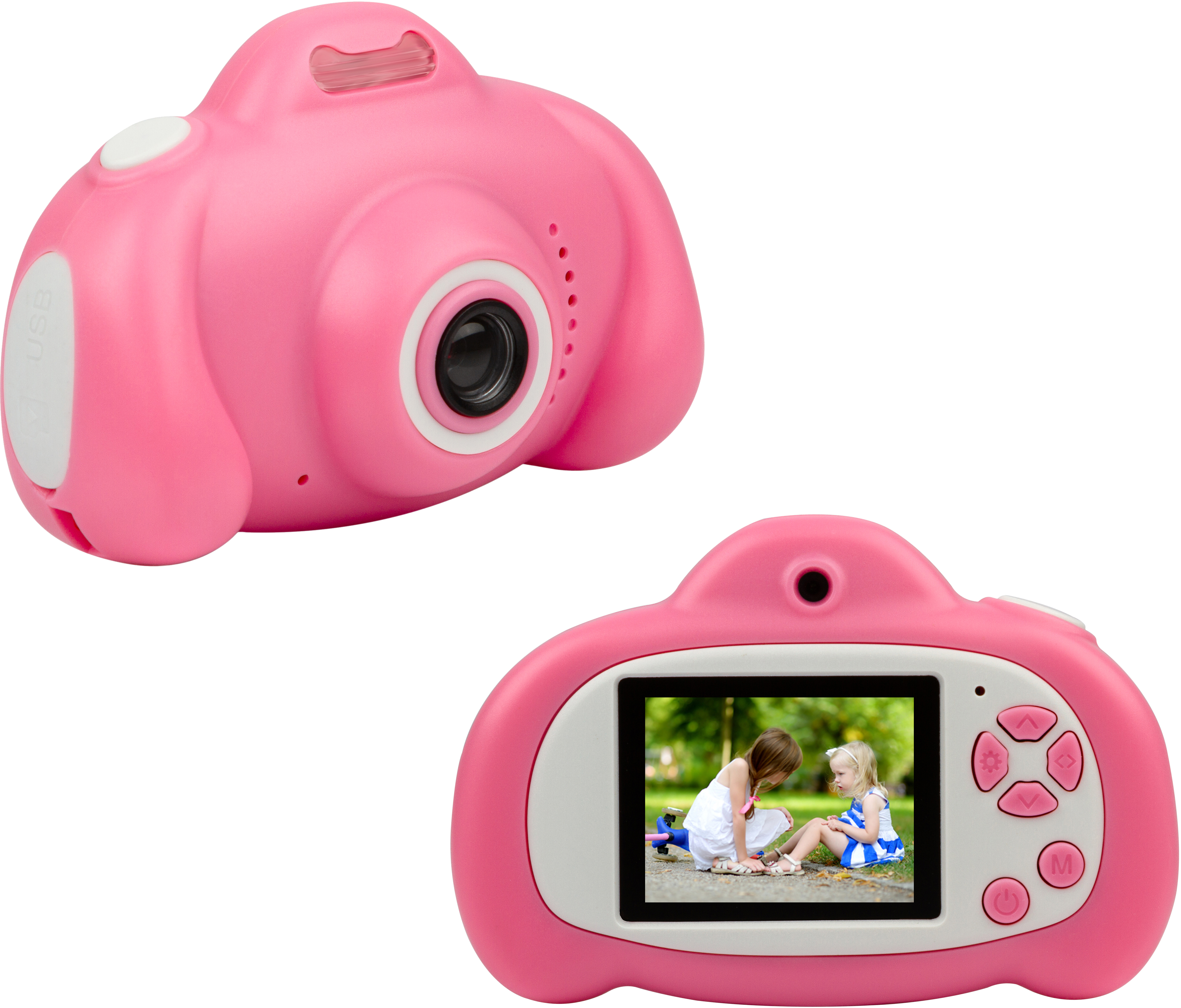 

Цифровой детский фотоаппарат Atrix Tiktoker 10 LED Dual CAM 20MP 1080p Pink (cdfatxtt10p)
