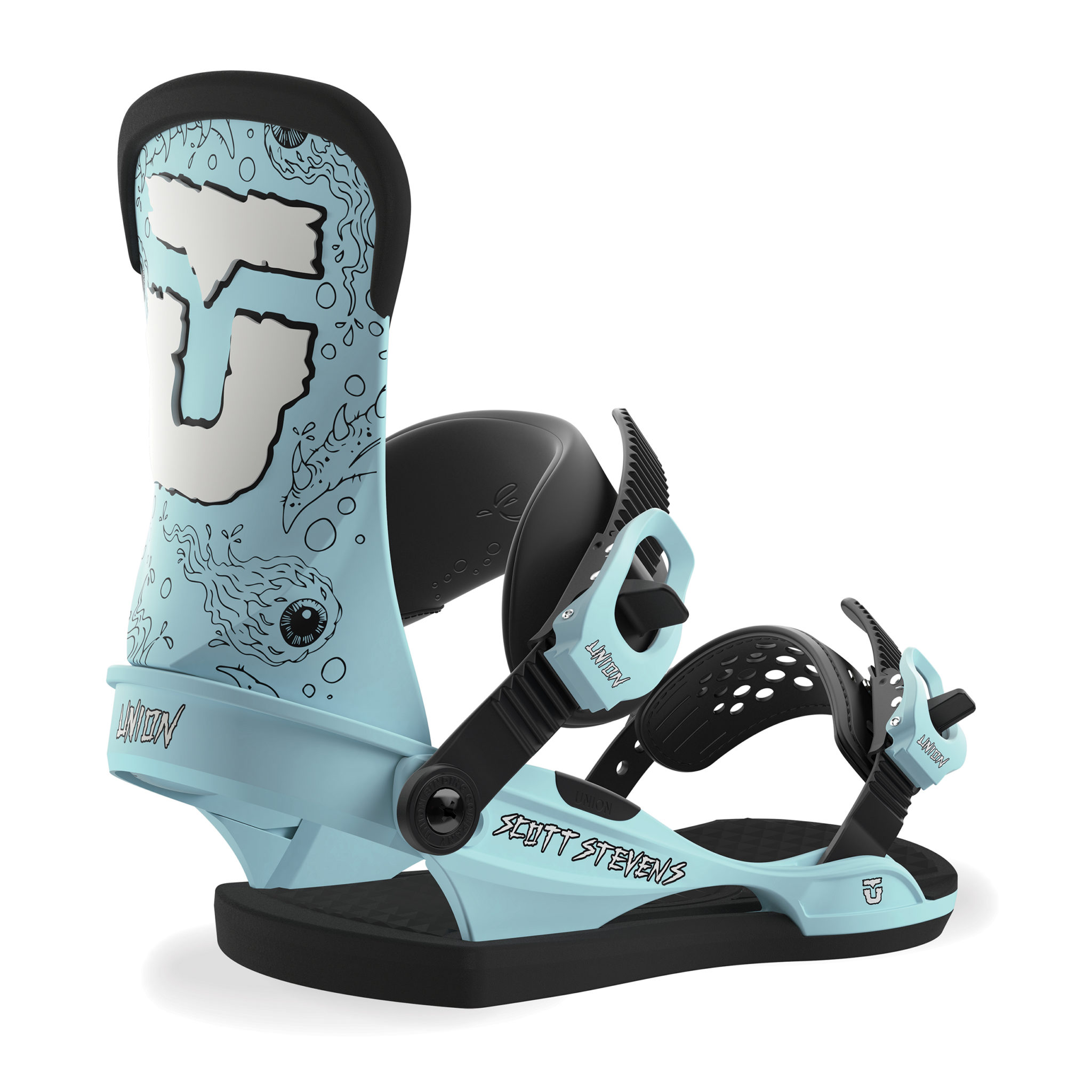 

Крепления UNION Scott Stevens (Blue) L (43-47)
