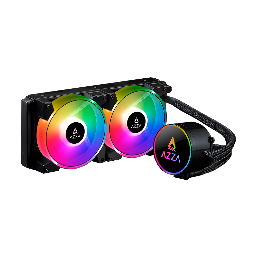 

Водяное охлаждение AZZA Blizzard 240 TDP 260 Вт (LCAZ-240R-ARGB)