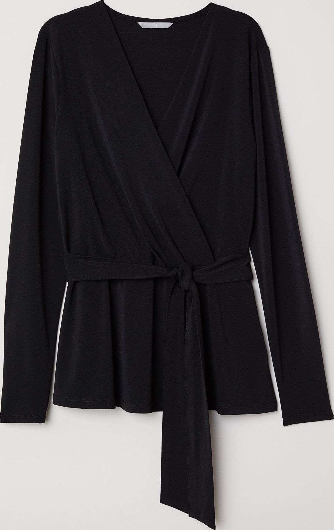 

Блузка H&M 1612-6339257 XS Черная