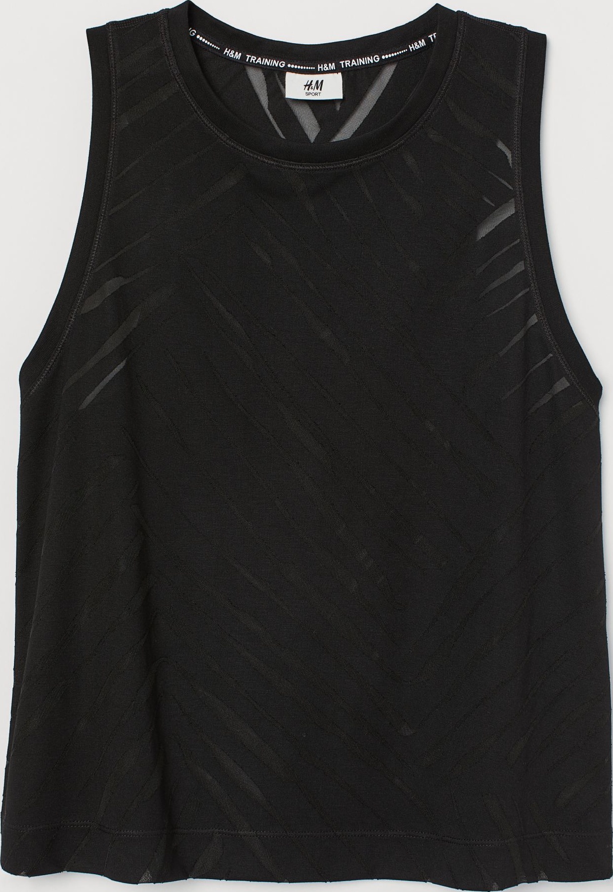 

Спортивная майка H&M 1612-8270831 S Черная