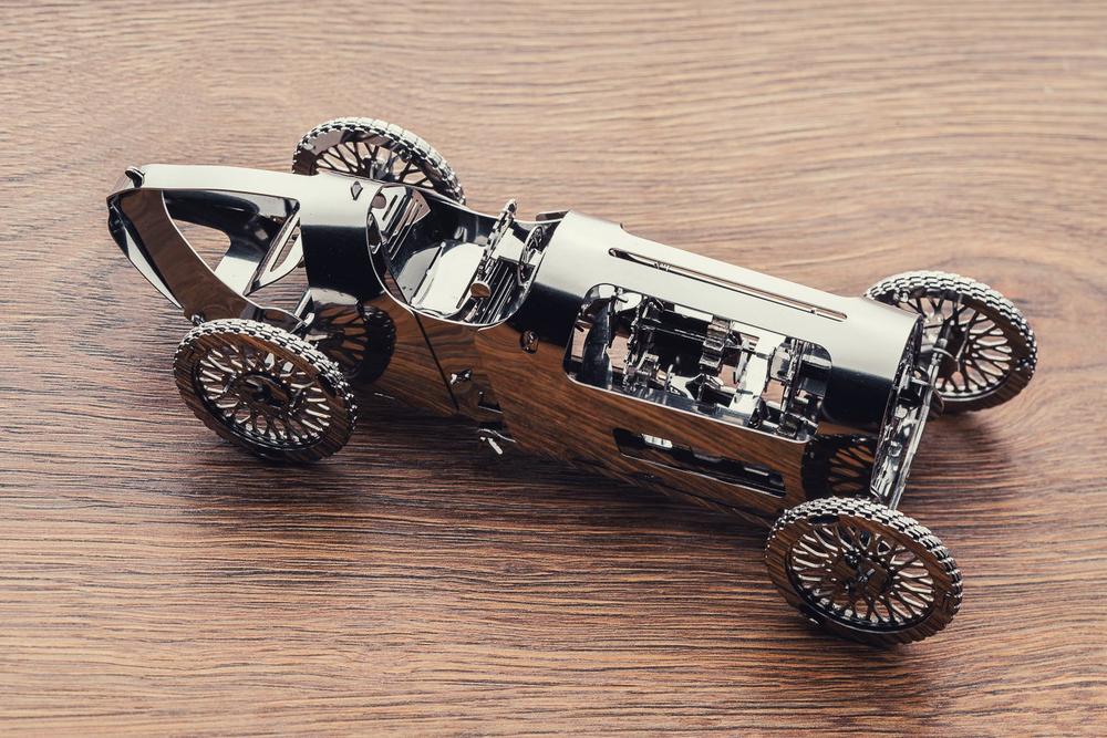 

Взрослый конструктор из нержавеющей стали коллекционная модель Time for Machine Silver Bullet (T4M38015)