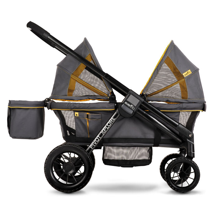 

Универсальная прогулочная коляска для двойни Evenflo Pivot Xplore All-Terrain Stroller Wagon - Adventurer (032884200115)