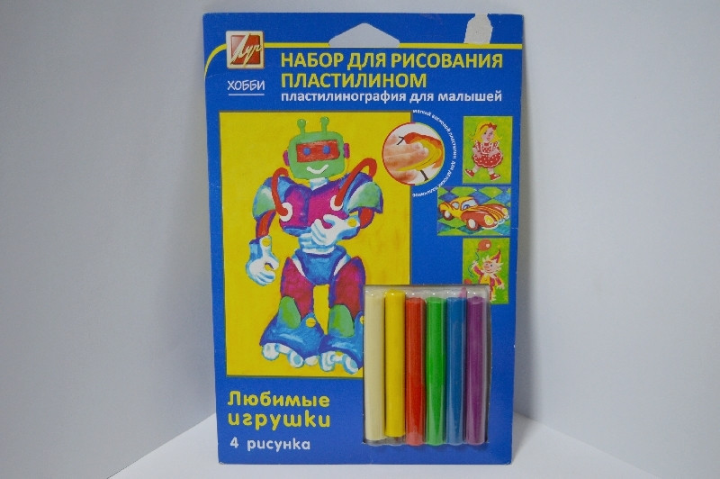 

Набор для рисования пластилином Любимые игрушки 21С1363-08