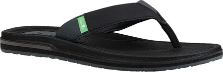 

Женские вьетнамки, сланцы Sanuk Yoga Mat 3 Flip Flop Black Synthetic 38
