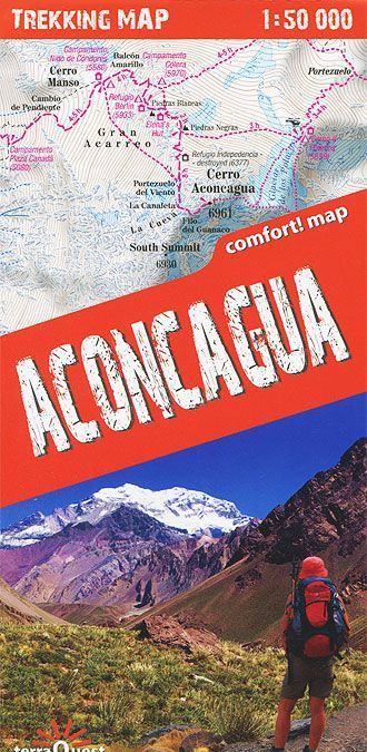 

Aconcagua: Trekking Map