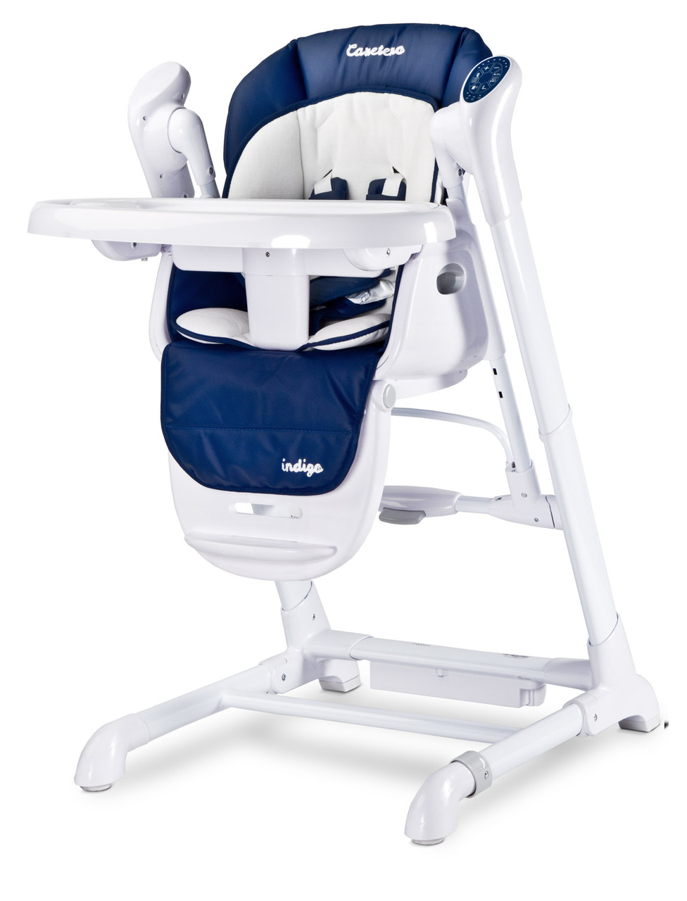 

Стульчик для кормления + качель Caretero Indigo Navy