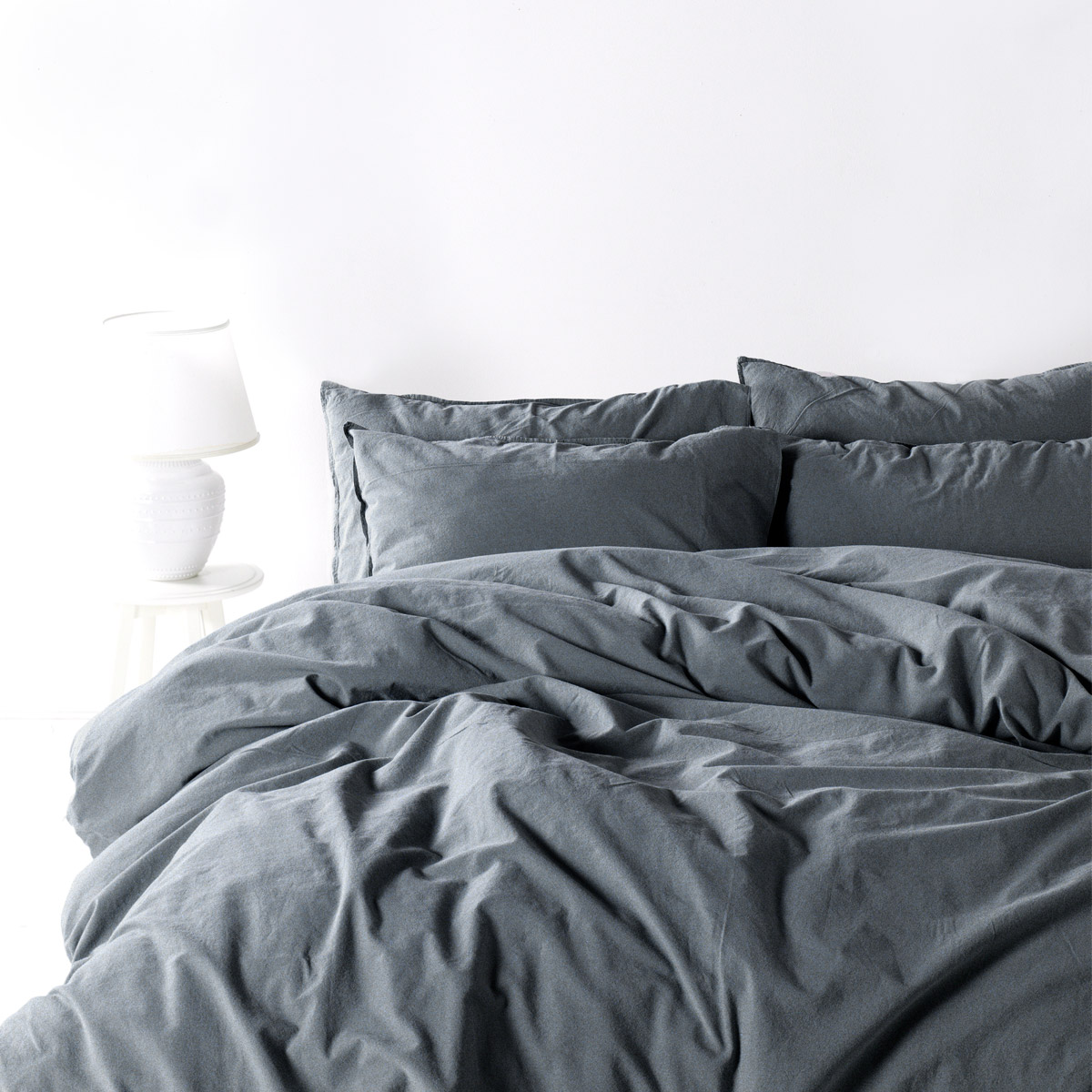 

Комплект постельного белья SoundSleep Stonewash Adriatic Dark Gray 160х220