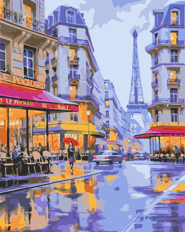 Акція на Картина по номерам Лавка Чудес Вечер в Париже 40 x 50 см (LC30131) (4820176260512) від Rozetka UA