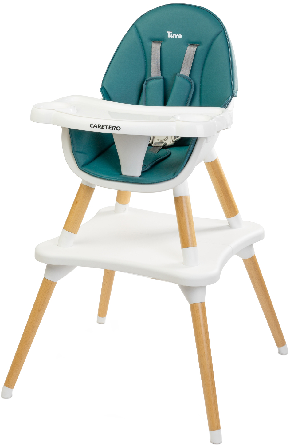 

Стульчик для кормления 2 в 1 Caretero Tuva Dark Green