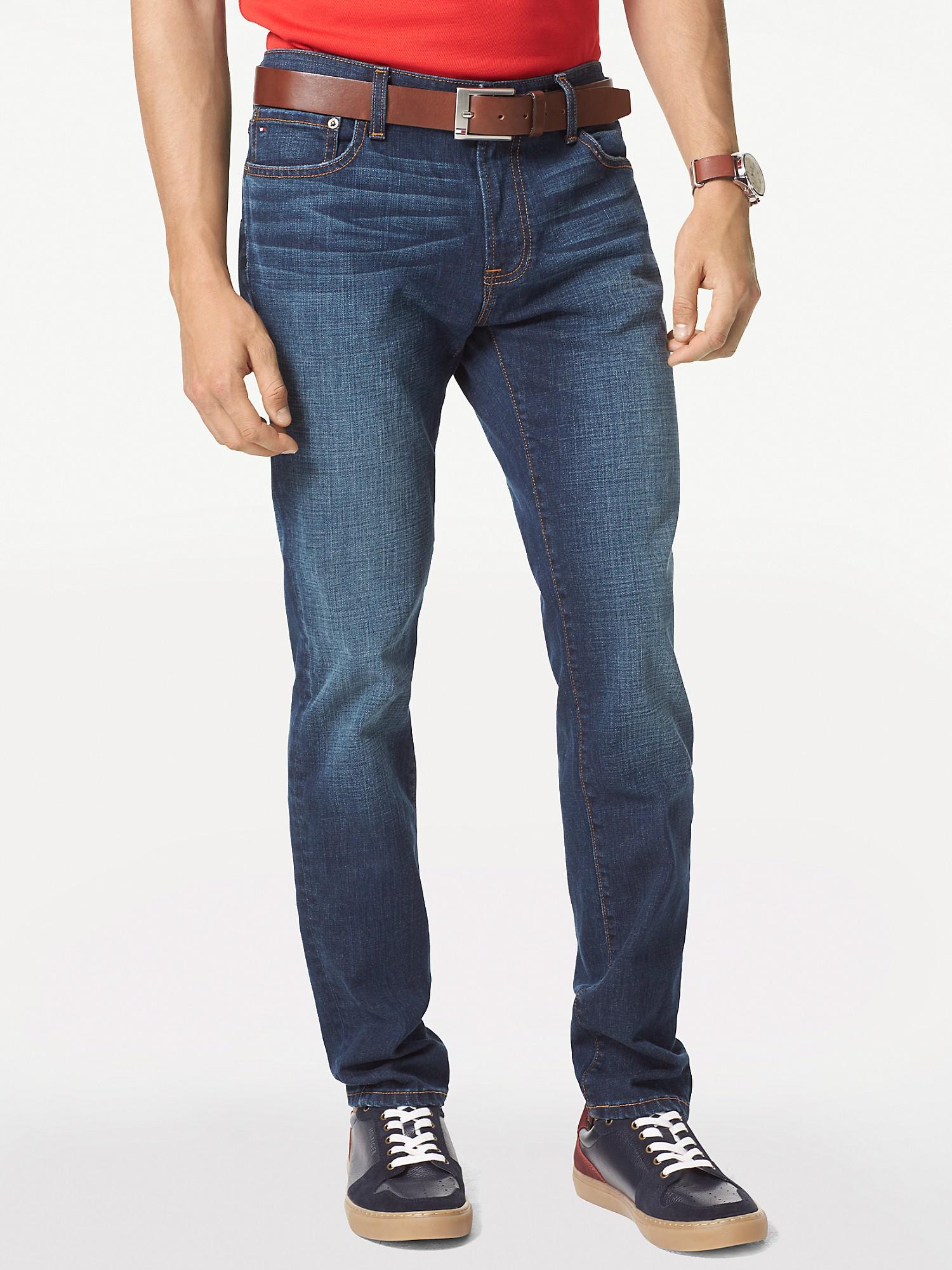

Джинсы Stretch Slim Tommy Hilfiger TH1318M 36/30 Темно-синий
