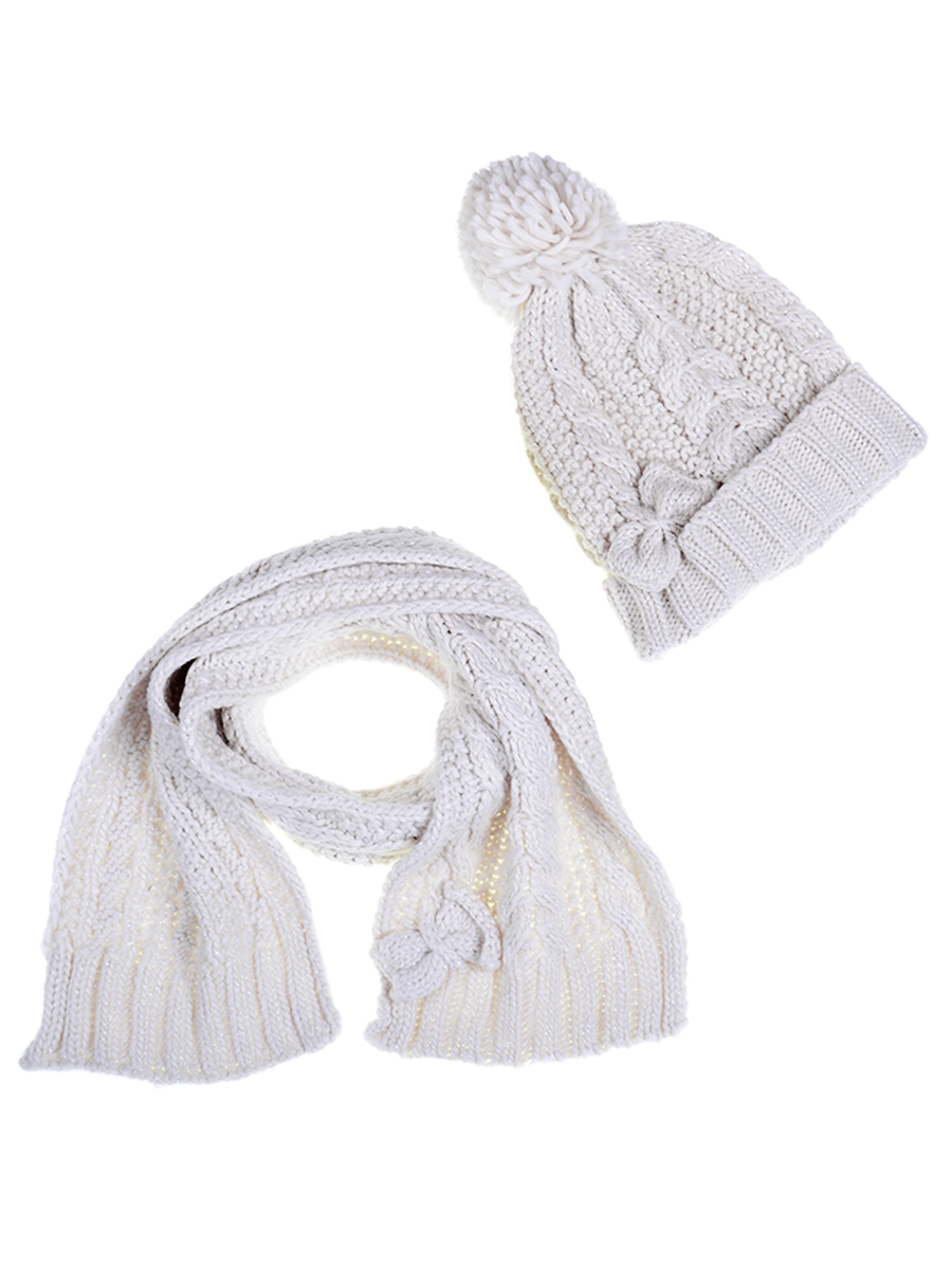 

Шапка+шарф Matalan 12-23 Белый 5002183