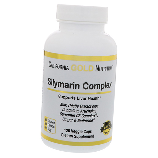

Silymarin Complex California Gold Nutrition 120вегкапс (71427001)