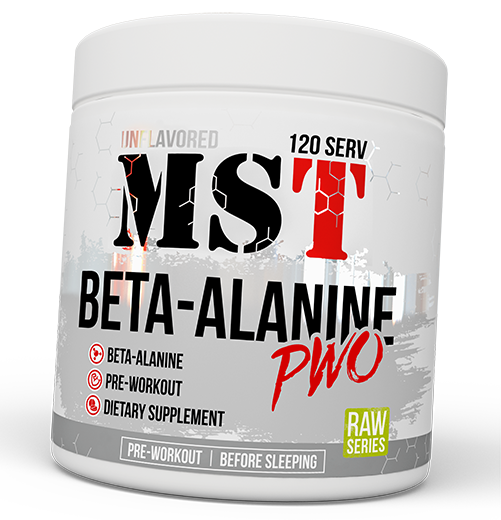 

Бета-Аланин, Beta-Alanine Powder, MST 300г Без вкуса (27288007)