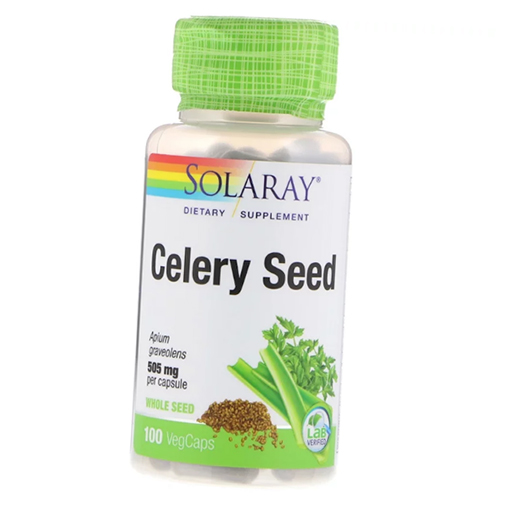 

Celery Seed 505 Solaray 100вегкапс (71411004)