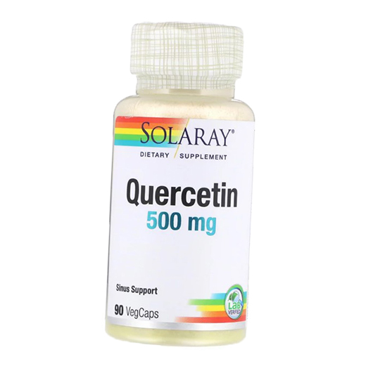 

Антиоксидант Solaray Quercetin 500 90вегкапс (70411002)