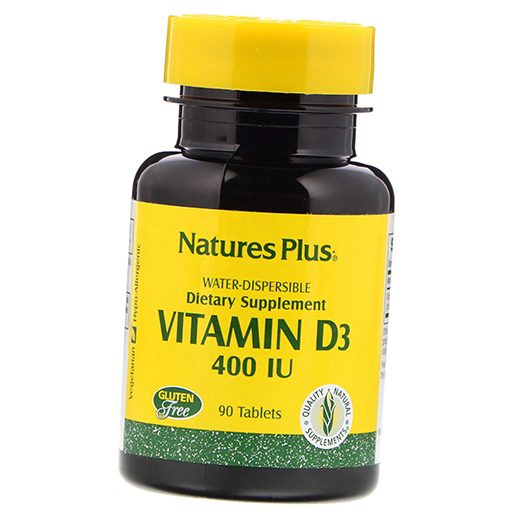 

Витамин Д3, Vitamin D3 400, Nature's Plus 90таб (36375121)